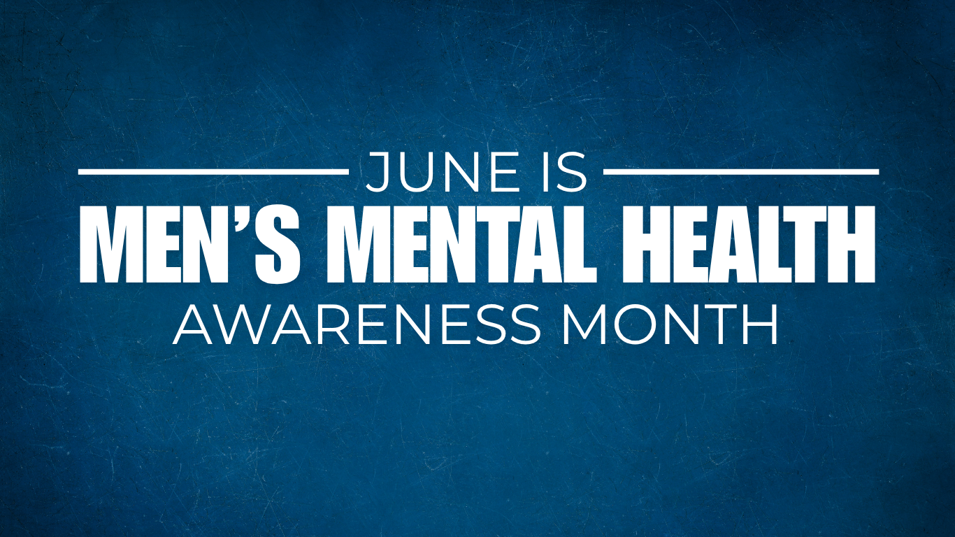 mens mental health awareness is in June