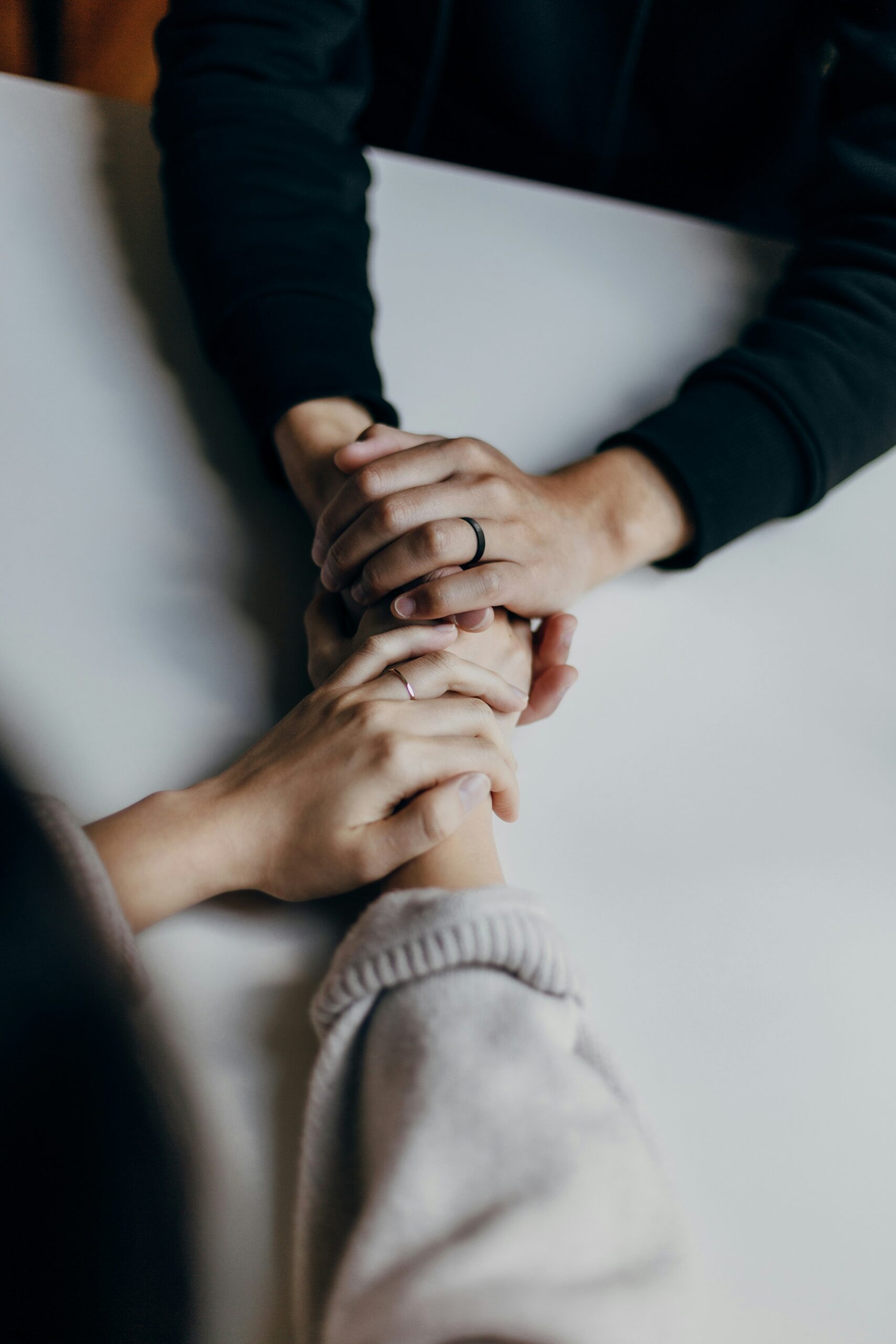 mental health counselor consulting patient with mental health issues